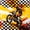 Yellow Red, variant on Manfei Cool Motorbike 7-Piece Twin Bedding,Checkered Pattern Bedding Comforter Set,Yellow,Black Reversible