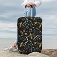 thumbnail image 6 of Picia Wasp and Florals Luggage Protector Cover Thicken Suitcase Protector Cover Fit 18-32 Inch Luggage-Small, 6 of 9