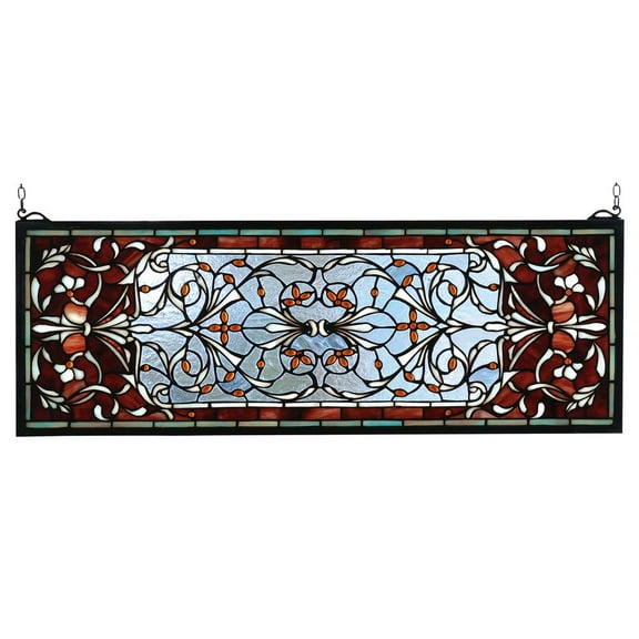 Versaille Transom Stained Glass Window