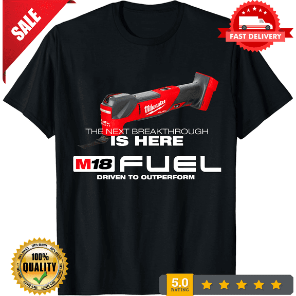 Vintage Brand New Milwaukee M18 Fuel Power Tool American T-Shirt Funny Size S to 5XL, CROWD FAVORIT-TH76355