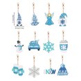 thumbnail image 4 of Llavero Con Diamante Taladro 12 Uds. Muñecos Nieve Forma Especial Doble Cara, 4 of 9