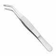 thumbnail image 5 of Pinzas de acero inoxidable de 7 pulgadas con punta dentada curvada Pinzas multiusos para reparación de manualidades Paquete de 2, 5 of 5
