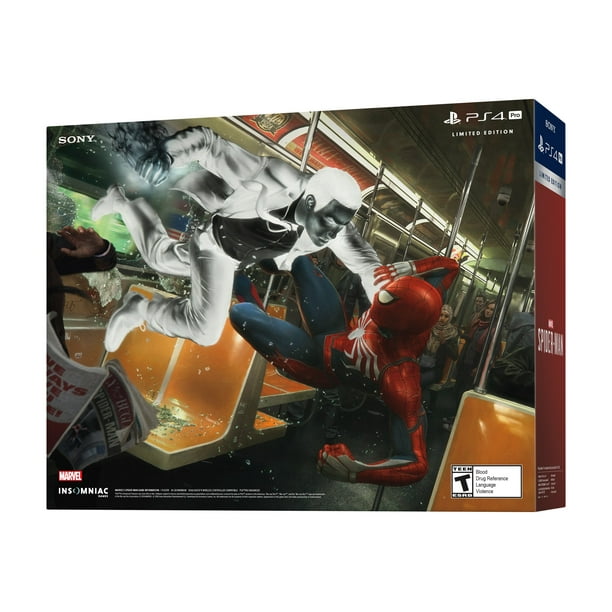 Sony PlayStation 4 Pro 1TB Limited Edition Console - Marvel's