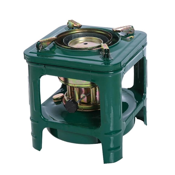 138 Model 8-Core Kerosene Camping Stove, 1L Capacity, 6.5H Burn Time, Portable Metal Cooker