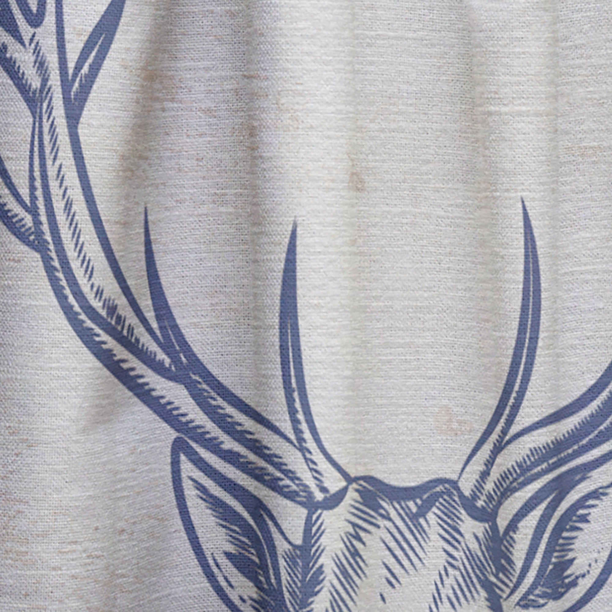 Designart 'Beautiful and Wild Deer XII' Farmhouse Curtain Panel