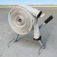 thumbnail image 6 of Clearance! Portable Fire Water Storage Device Foldable Manual Winding All Metal Hose Reel for Farm Irrigation, 6 of 6