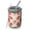 Pink Strawberry Plants-1, variant on 12oz Coffee Tumblers Pink Strawberry Plants Fruit Stainless Steel Vacuum Insulated Travel Tumbler Coffee Cups Mug with Lid and Straw with Cleaning Brush for Cold & Hot Drinks