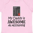 thumbnail image 4 of Inktastic Accountant Daddy is Awesome at Accounting Boys or Girls Baby Bodysuit, 4 of 5