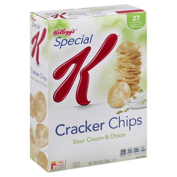 Kellogg's Special K Sour Cream and Onion Cracker Chips, 4 Oz. Walmart