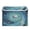 Soccer Ball Floating in Space, variant on Large Fliplid Foldable Storage Bin Boxes Cubes Baskets with 2 Handles for Clothes Books 16.5x12.6x11.8 Inch Terracotta Tones Feather