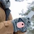 thumbnail image 4 of Raindrops Electric Heated Glove Warmer Pink with Intelligent Temperature Control for Winter Use, 4 of 8