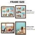 thumbnail image 5 of 11x14 Collage Picture Frame, Displays 5Pcs 4x6 Pictures with Mat or 1Pcs 11x14 for Wall Mounting, Picture Frames Collage Wall Decor, 5 of 8