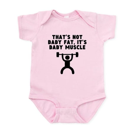 

CafePress - Baby Muscle Body Suit - Baby Light Bodysuit Size Newborn - 24 Months