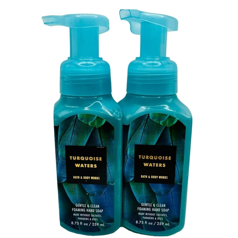 【Turquoise Water】Bath&bodyworks ハンドソープ 2 Pack Bath & Body Works Gentle Foaming Hand Soap in