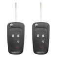 thumbnail image 1 of HLONK 2 pour 2010 2011 2012 2013 2014 2015 2016 Chevrolet Equinox Télécommande Flip Key Fob, 1 of 2
