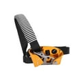 thumbnail image 1 of Ascensor de pie, equipo de escalada, hebilla de ajuste antideslizante para cuerda de 8-13 mm de resistencia para exploración, emergencia, escalada de Pie derecho amarillo, 1 of 8