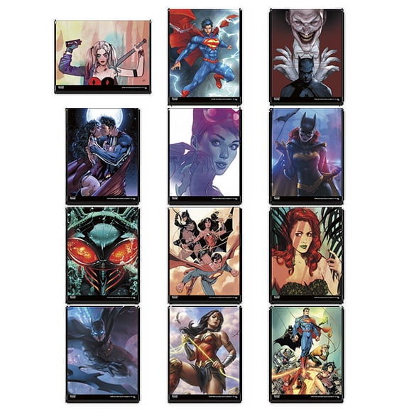 Book - DC Comics 11" x 8.5" Posters by Trends International( 12 Pack)