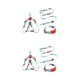 thumbnail image 3 of Greeniant 3 uds./Kit de correa para , arnés ajustable de aleación de Zinc, reutilizable, lavable Type7 NO7, 3 of 6