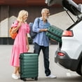 thumbnail image 6 of MIUSSE Hardshell Luggage Sets 3 Pieces, Hardside Lightweight Suitcase with Spinner Wheels and TSA Lock, Green Luggage Set 20in24in28in, 6 of 8