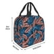thumbnail image 3 of Easygdp Tropical Leaves Bolsa Térmica Premium - Tela Oxford Impermeable, Gran Capacidad, Bolsillo Frontal, Unisex para Trabajo, Escuela, Actividades al Aire Libre y Picnics, 3 of 8