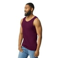 thumbnail image 4 of Gildan Best Tank Tops for Men Maroon Sleeveless T Shirt Summer Classic Fit Workout Undershirts Size – 3XL, 4 of 4