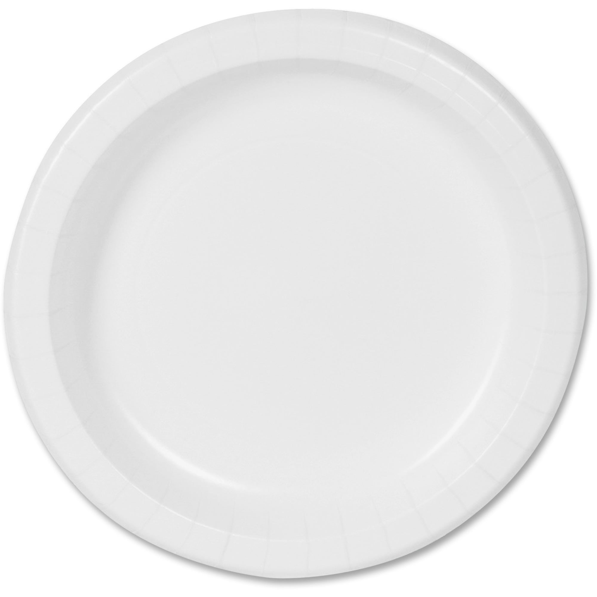 Dixie® (DBP09W) 8.5” Basic Basic Paper Dinnerware Plates by GP PRO  (Georgia-Pacific), White, 500 Count (125 Plates Per Pack, 4 Packs Per Case)  