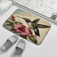 thumbnail image 4 of Hummingbird Bath Rug for Bathroom, Boho Decor, Rustic Farmhouse Bath Mat, Bath Mat Soft Non Slip Bath Rugs Indoor Doormat 20"x32", 4 of 7