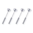 thumbnail image 3 of US 2-4Pc Stainless Steel Semi-Automatic Hand Push Egg Whisk Beater Mixer Blender, 3 of 4