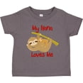 thumbnail image 3 of Inktastic My Nana Loves Me Sloth Boys or Girls Toddler T-Shirt, 3 of 5