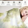 thumbnail image 3 of Pratyus River Forest Bench Flannel Throw Blanket for Bed Couch Sofa Chair All Seasons - Soft & Cozy Blanket 40x50in, 3 of 6