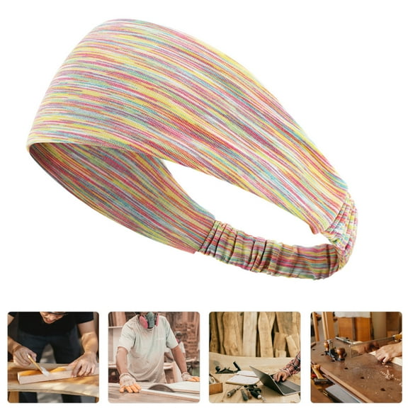 LULULION 2Pcs Stretchable Chic Hairbands for Home Use and Sports Activities