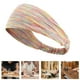 thumbnail image 3 of EeaseMX diademas de seda Chinlon para el sudor, deportivas y de maquillaje (coloridas), 3 of 7