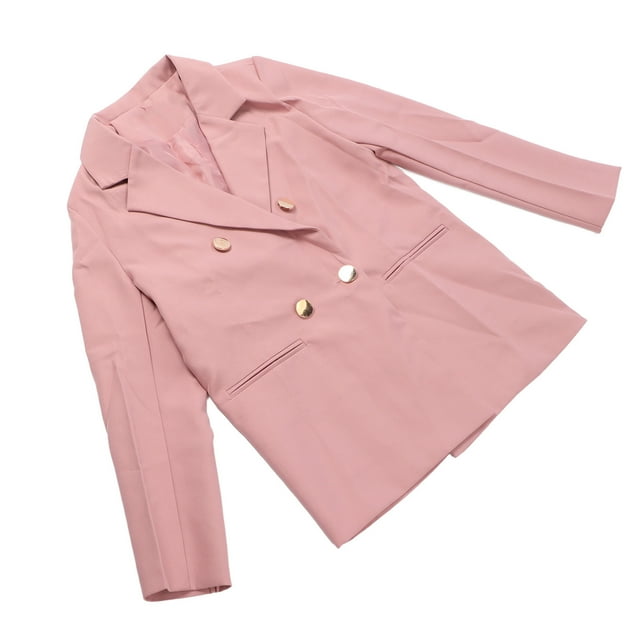Top Chaqueta Traje Mujer, Top Traje Mujer Elegante Poliéster Manga Larga Para Reunión