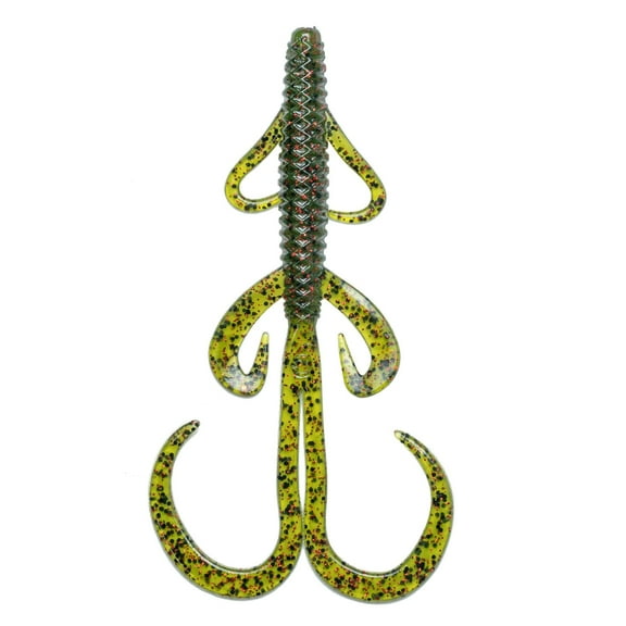 6th Sense – Hogwalla 5.8 Hybrid Soft Plastic Bass Fishing Lure, Creature/Lizard Style, 5.8 Inch, 10 Pack