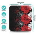 thumbnail image 5 of Washable Rubber Boho Floral Retro Dish Drying Mats for Kitchen Counter Home Large Coffee Bar Pad Accessories and Decor for Utensils Stemware 16''x18'', 5 of 7