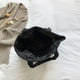 thumbnail image 4 of Bolso Bolsos de otoño invierno de hombro grande acolchado de algodón para mujer (negro), 4 of 8