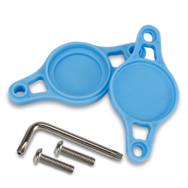 Cubierta Protectora Debajo De Las Jaulas De Botellas Bike Tracker Estuche Protector Compatible Con Airtag qarigey OD015482-05