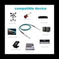 thumbnail image 4 of Cable para Instrumentos de Guitarra Cable para Guitarra EléCtrica Cable de ConexióN con Conector Mono de 6,35 mm para Dispositivo de Audio de , 3 Metros, 4 of 5