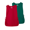 Red / Hunter Green, variant on Adar Universal Cobbler Apron Multi Color 2 Pack - Unisex Cobbler Apron