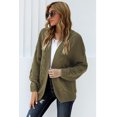 thumbnail image 2 of Femmes devant Ouvert Manches Longues Chunky Cardigan Pulls en Vrac Outwear Coa, 2 of 5