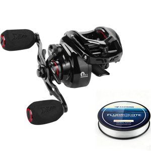 KastKing Spartacus II Baitcast Reel & Fishing Line Bundle