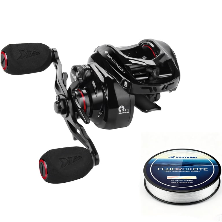 KastKing Spartacus II Baitcast Reel & Fishing Line Bundle photo 1