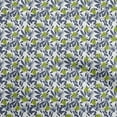 thumbnail image 1 of oneOone Cotton Silk Medium Blue Fabric Florals Quilting Supplies Print Sewing Fabric By The Yard 42 Inch Wide, 1 of 5