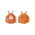 thumbnail image 2 of BemeyourBBs Newborn Baby Girl Boy Summer Clothes Crawfish Lobster Crab Corduroy Romper Overall Halloween Outfits Sleeveless Jumpsuit Playsuit, 2 of 9