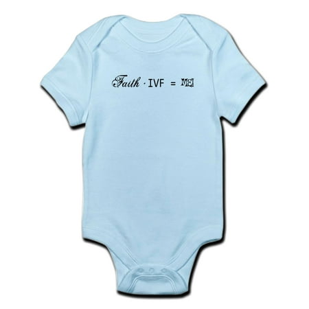 

CafePress - Faith + IVF = Me! Infant Bodysuit - Baby Light Bodysuit