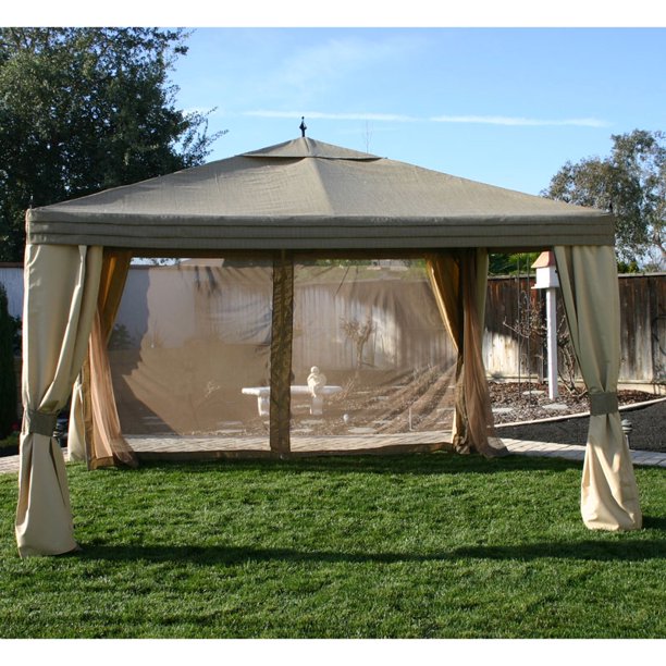 Garden Winds Replacement Canopy Top for 10x12 Arrow Gazebo Walmart