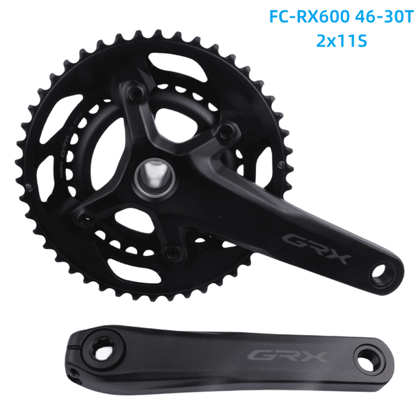SHIMANO GRX FC-RX600 Crankset 1x11S 2x11S Bicycle Chainring 40T/46