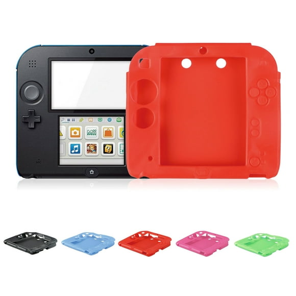 Soft Silicone Rubber Protective Case Cover Skin for Nintendo 2DS