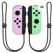 2x Nintendo Switch Joy-Con Controllers (Pastel Purple / Pastel Green)