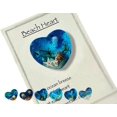 thumbnail image 1 of Corazón de bolsillo de vidrio para playa, adorno de corazón de vidrio oceánico hecho a mano con fusión de mar natural, ficha de bolsillo de corazón de vidrio fusionado, mini ficha linda y duradera con, 1 of 7